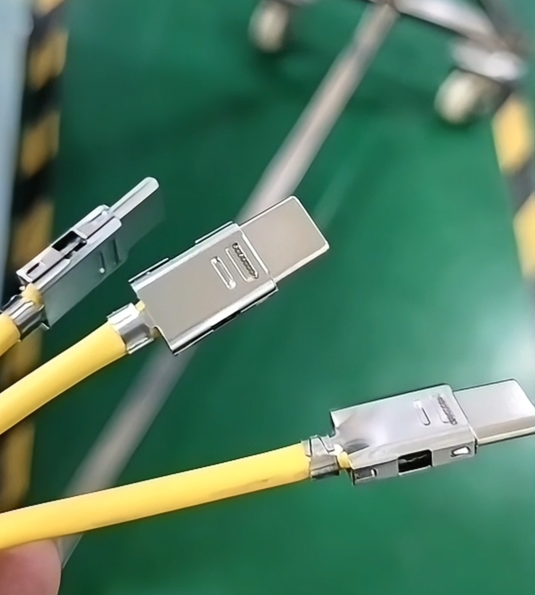 数据线激光焊接样品图